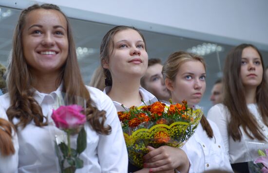 School year starts in Russia