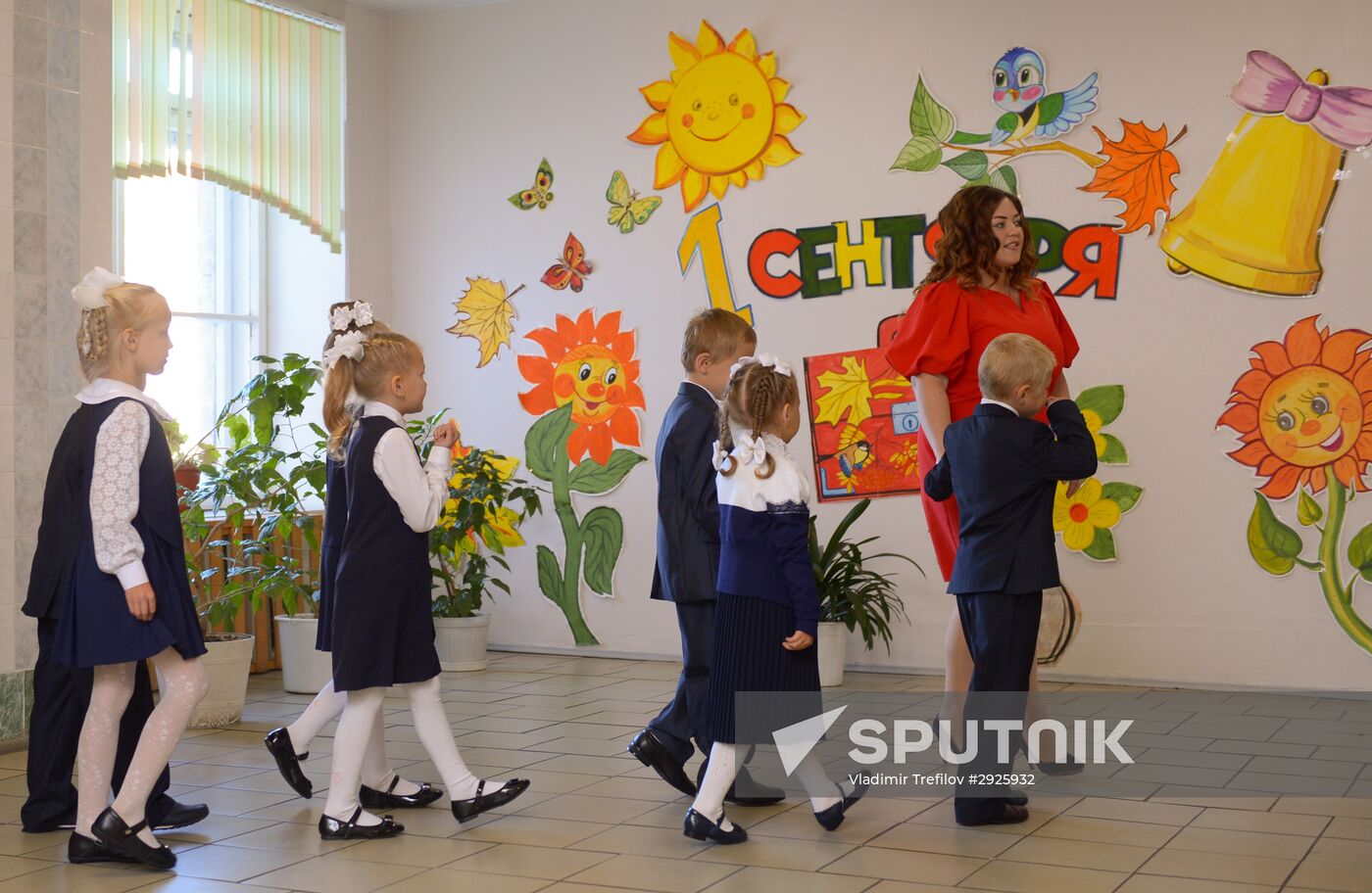 School year starts in Russia