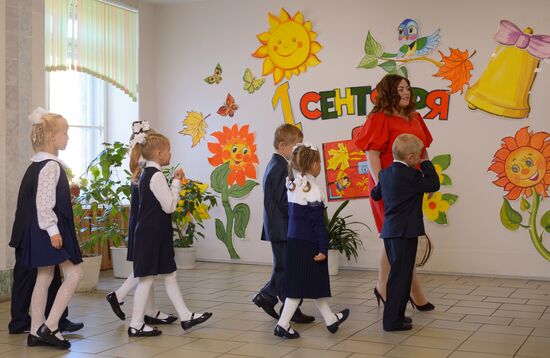 School year starts in Russia
