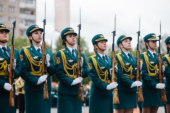 Ivanovo Fire and Rescue Academy cadets take oath