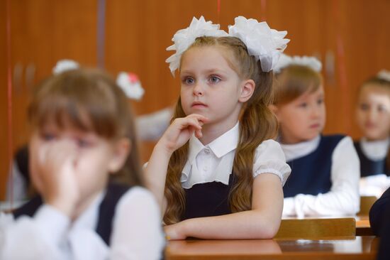 School year starts in Russia