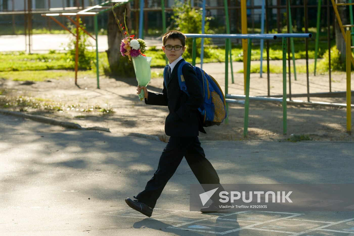 School year starts in Russia