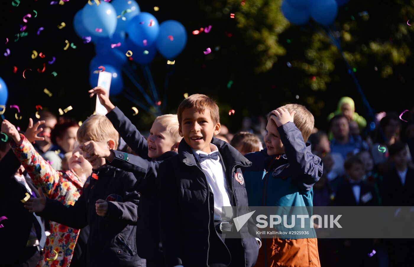 School year starts in Russia