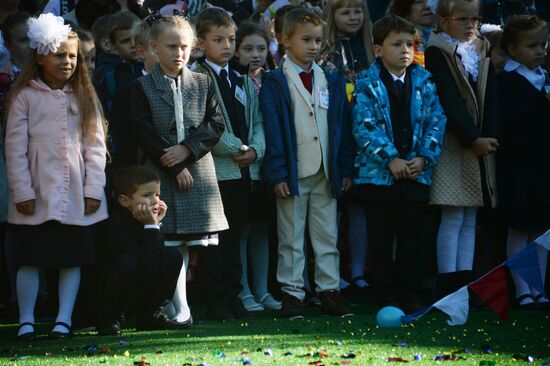 School year starts in Russia