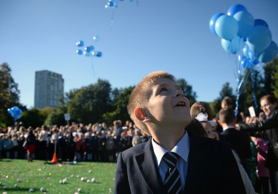 School year starts in Russia