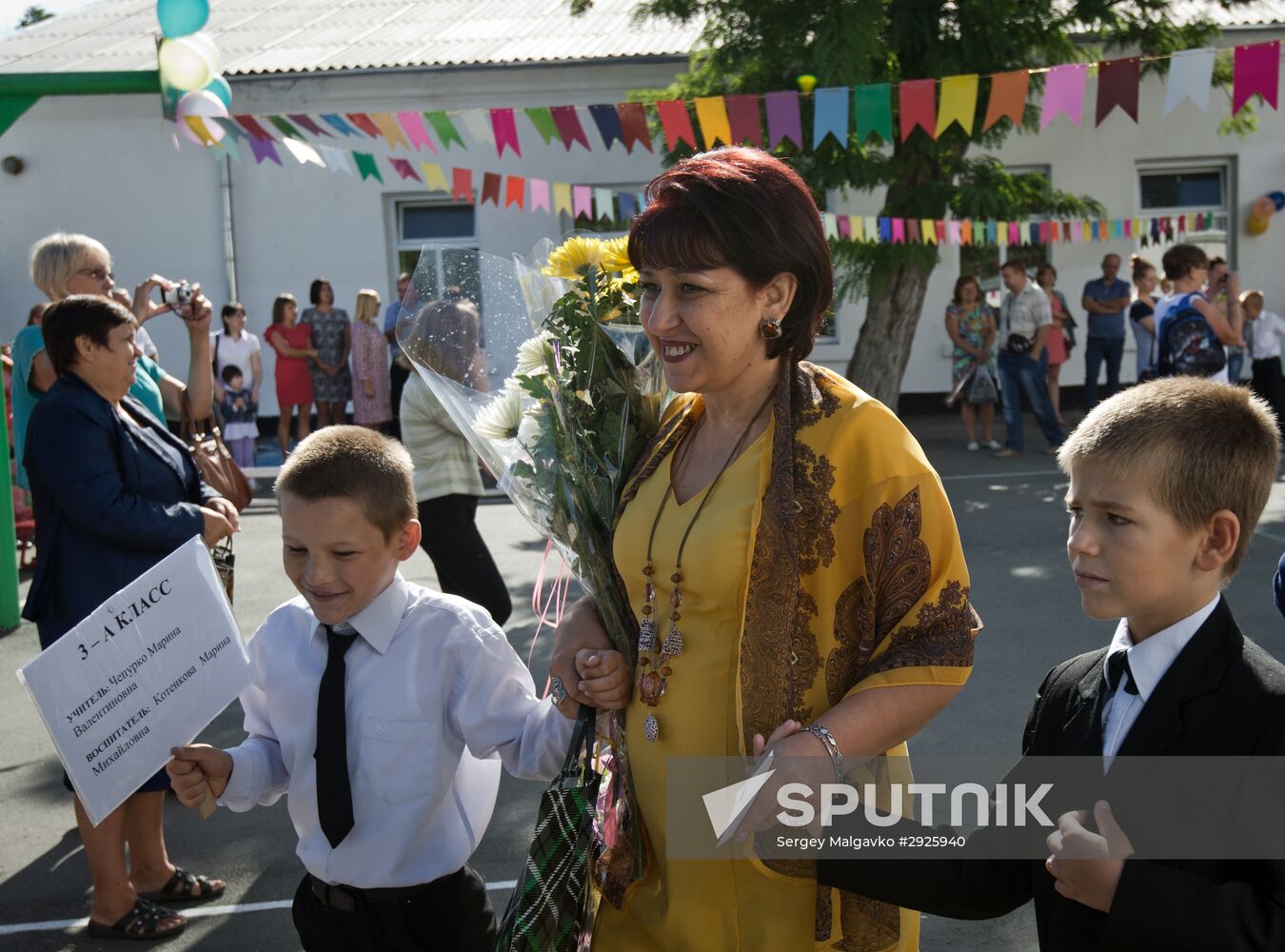 School year starts in Russia