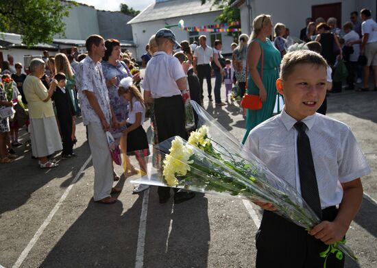 School year starts in Russia
