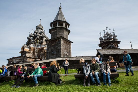 Knowledge Day celebrations on Kizhi island