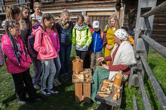 Knowledge Day celebrations on Kizhi island