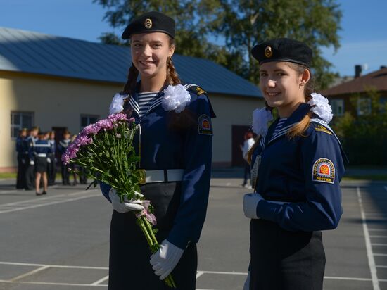 School year starts in Russia