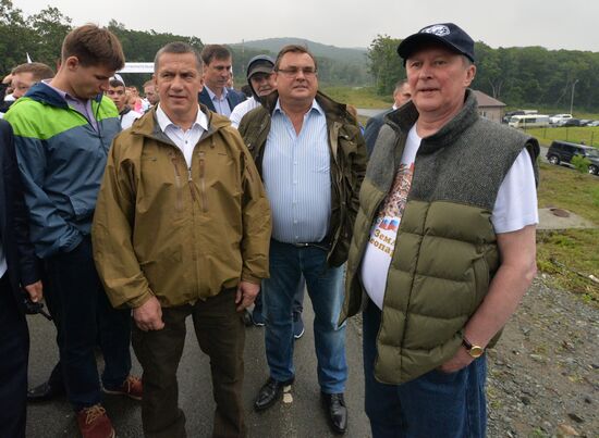 Charity run in support of Amur tiger and Far Eastern leopard in Vladivostok