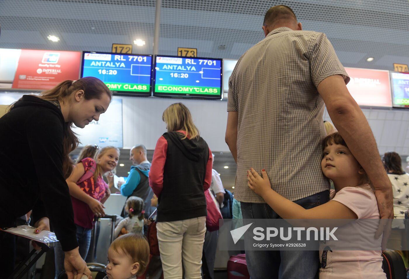 First charter flight to Turkey