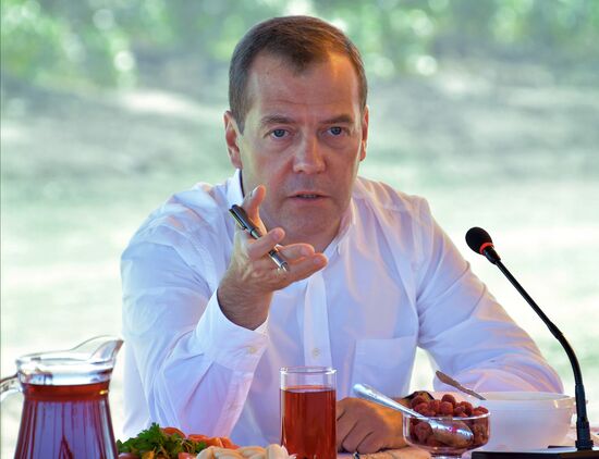 Dmitry Medvedev visits Astrakhan Region