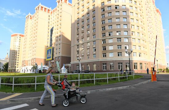 Opening of a new Moscow University hostel