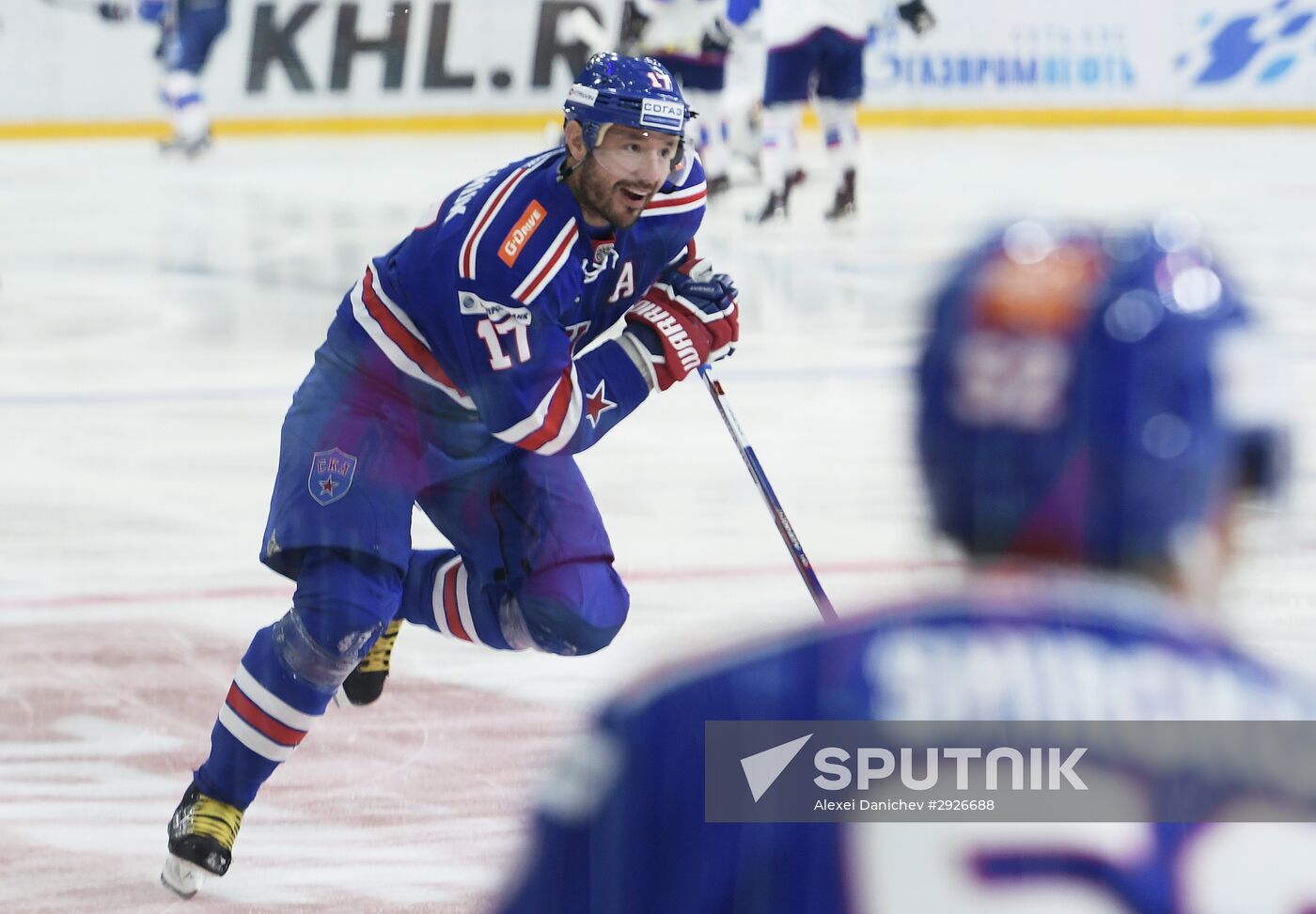 Kontinental Hockey League. SKA vs. Lada