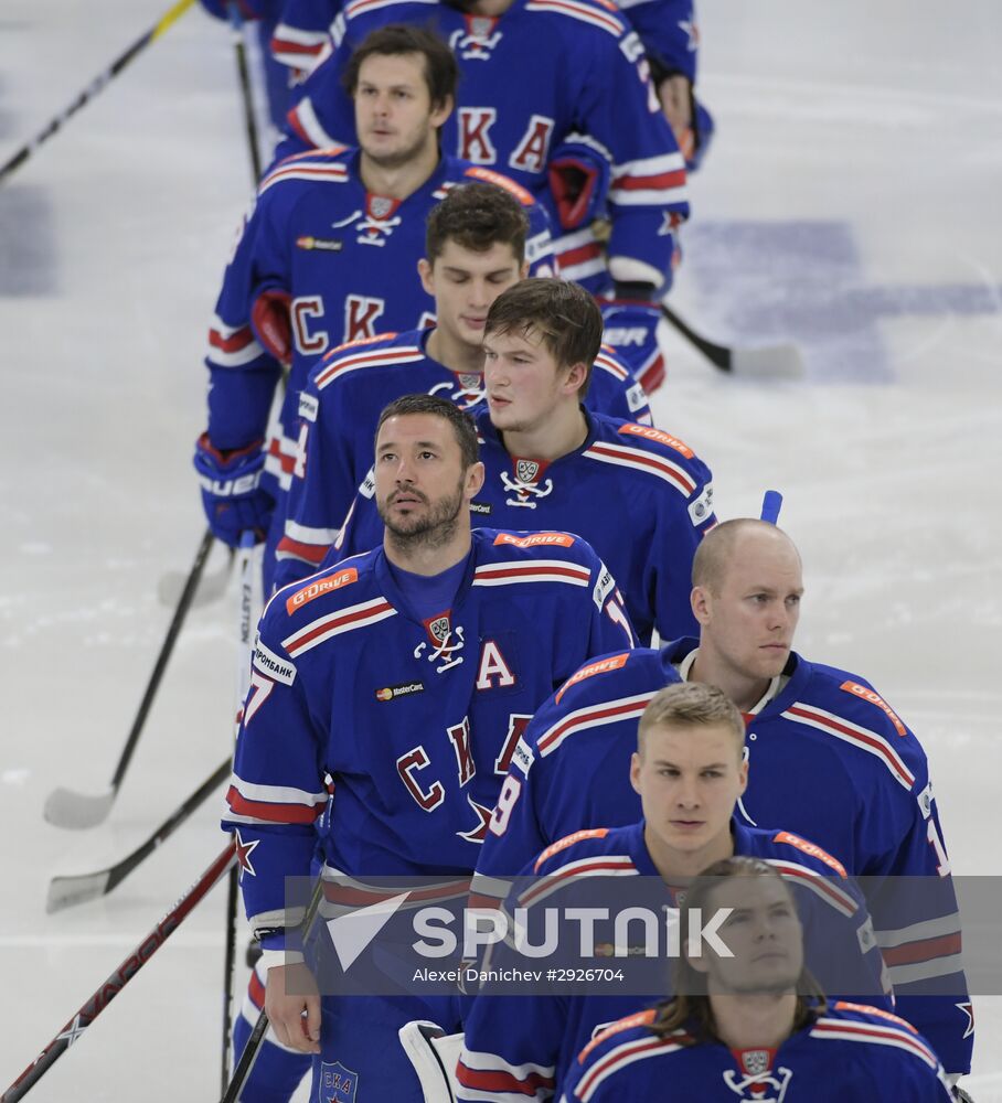 Kontinental Hockey League. SKA vs. Lada