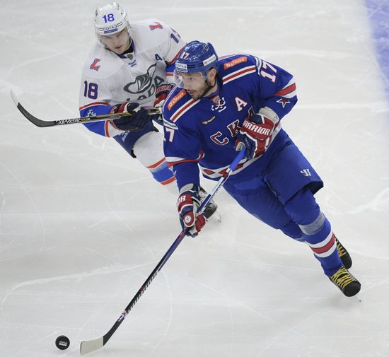 Kontinental Hockey League. SKA vs. Lada