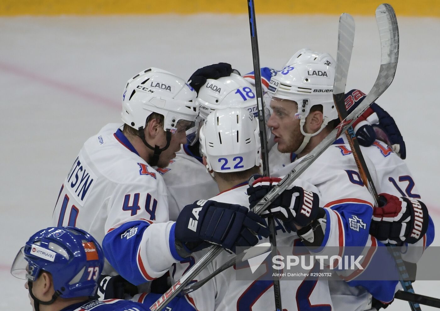 Kontinental Hockey League. SKA vs. Lada