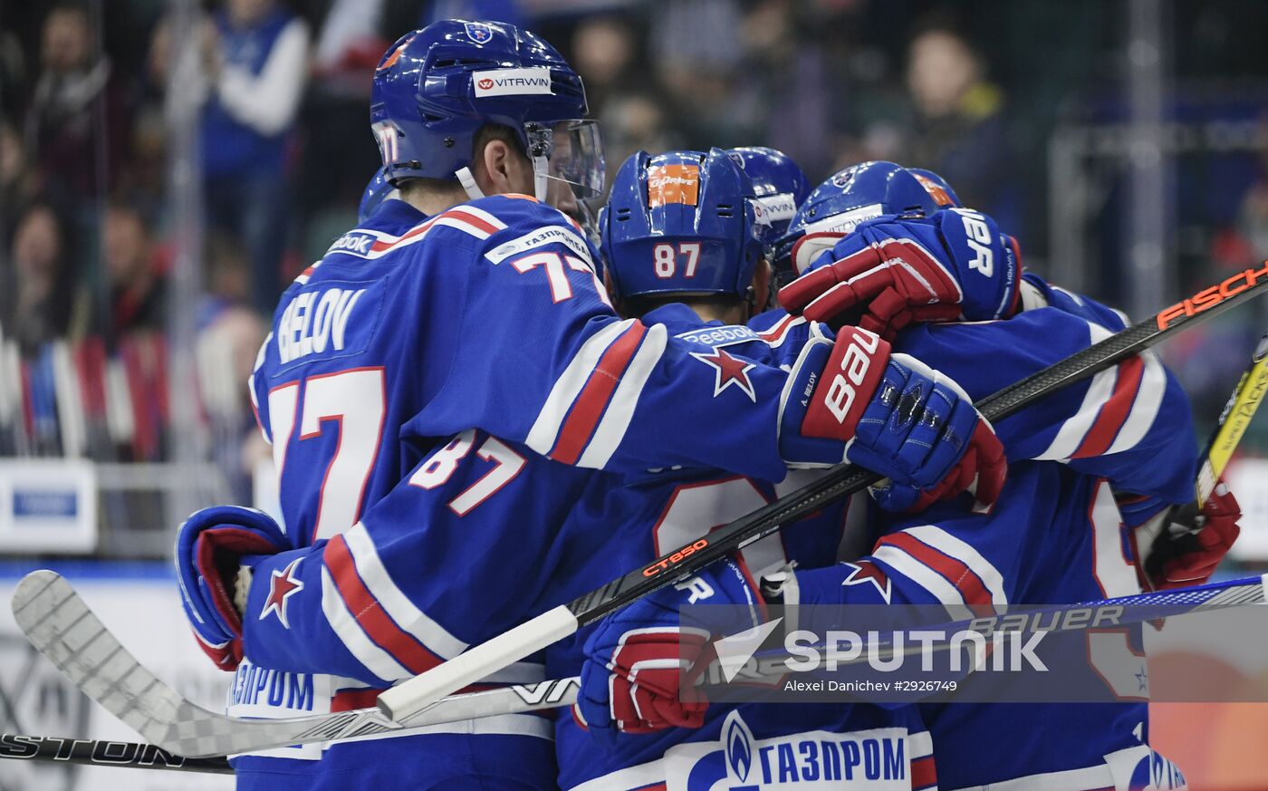 Kontinental Hockey League. SKA vs. Lada