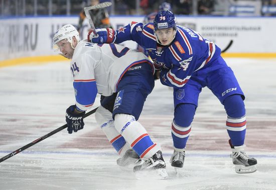 Kontinental Hockey League. SKA vs. Lada