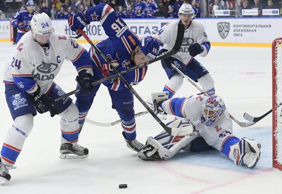 Kontinental Hockey League. SKA vs. Lada