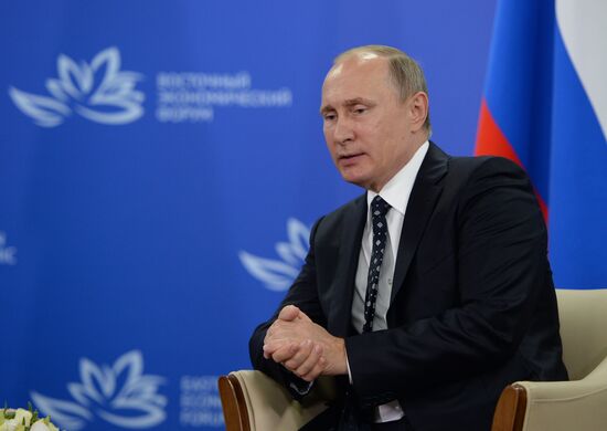 Russian President Vladimir Putin visits Far Eastern Federal District
