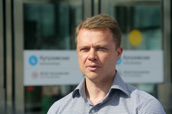 The South entrance lobby of Kutuzovo station opens in Moscow
