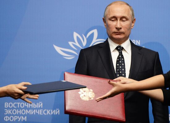 Russian President Vladimir Putin visits Far Eastern Federal District