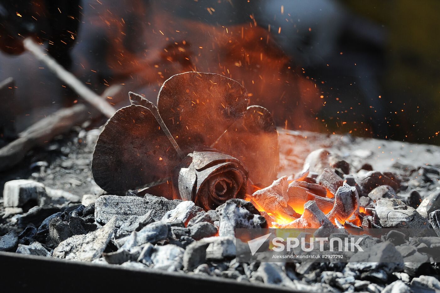Russian artistic blacksmithing championship in Chelyabinsk