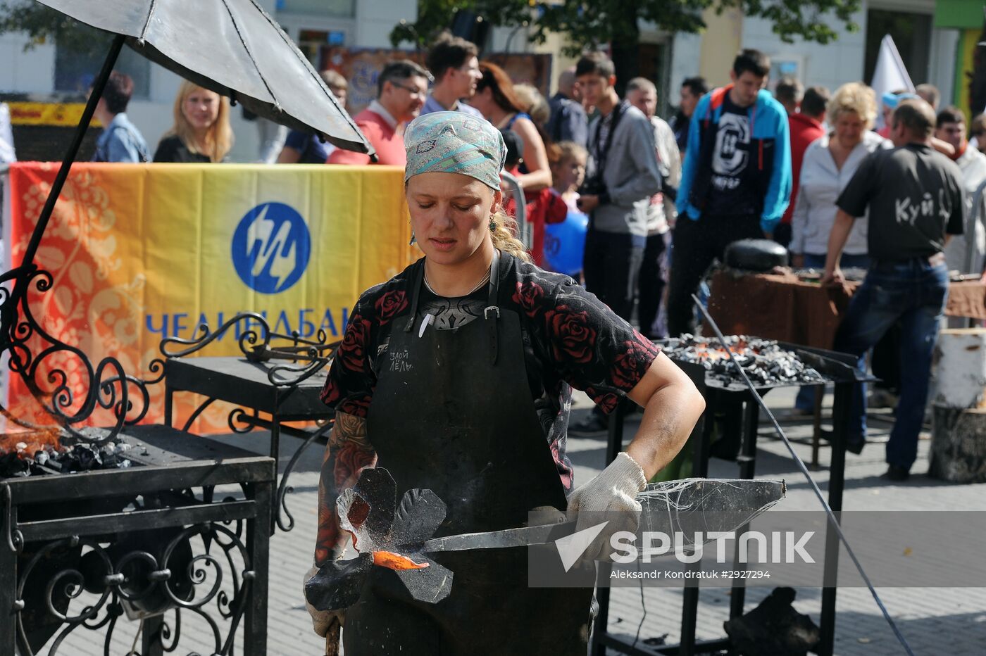 Russian artistic blacksmithing championship in Chelyabinsk