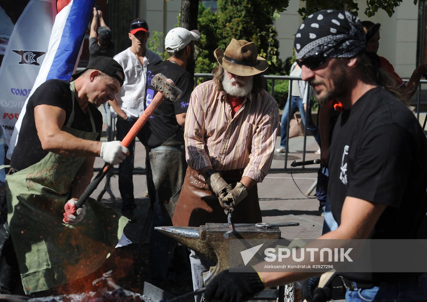 Russian artistic blacksmithing championship in Chelyabinsk