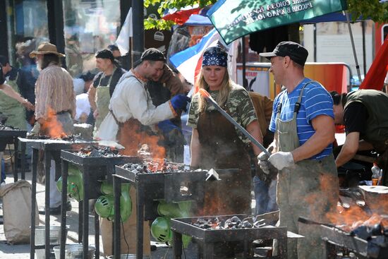 Russian artistic blacksmithing championship in Chelyabinsk