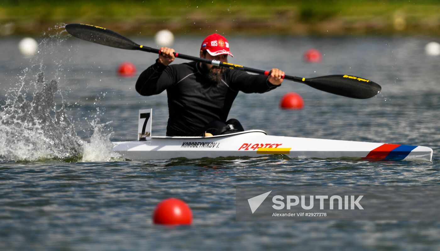 Russian Paralympic Sport festival. Rowing