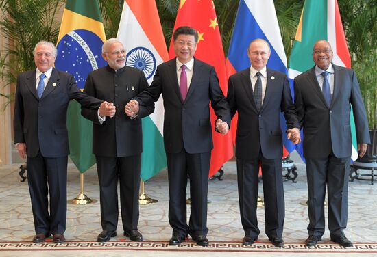 Russian President Vladimir Putin on a visit to China. Day Two