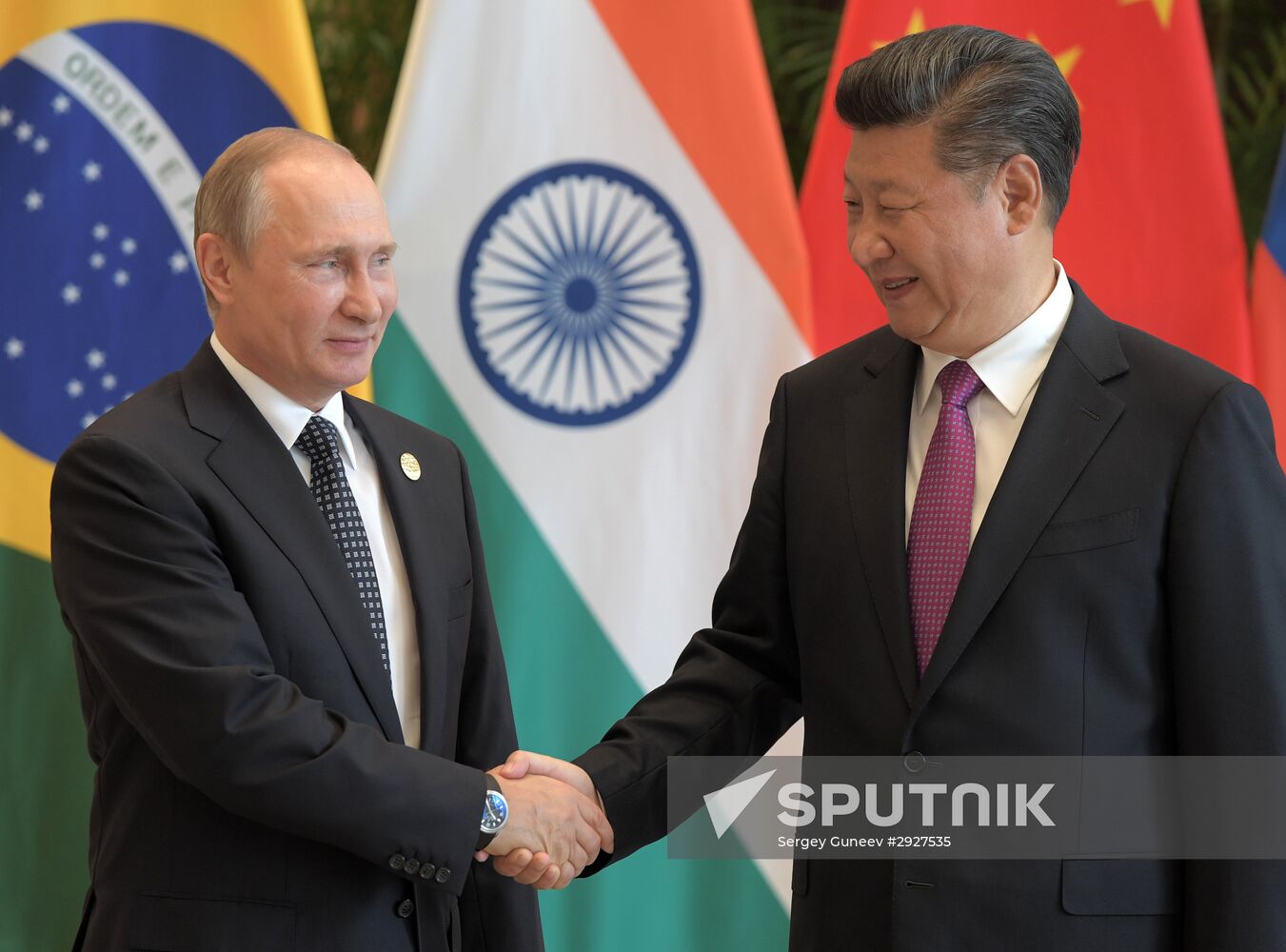 Russian President Vladimir Putin on a visit to China. Day Two