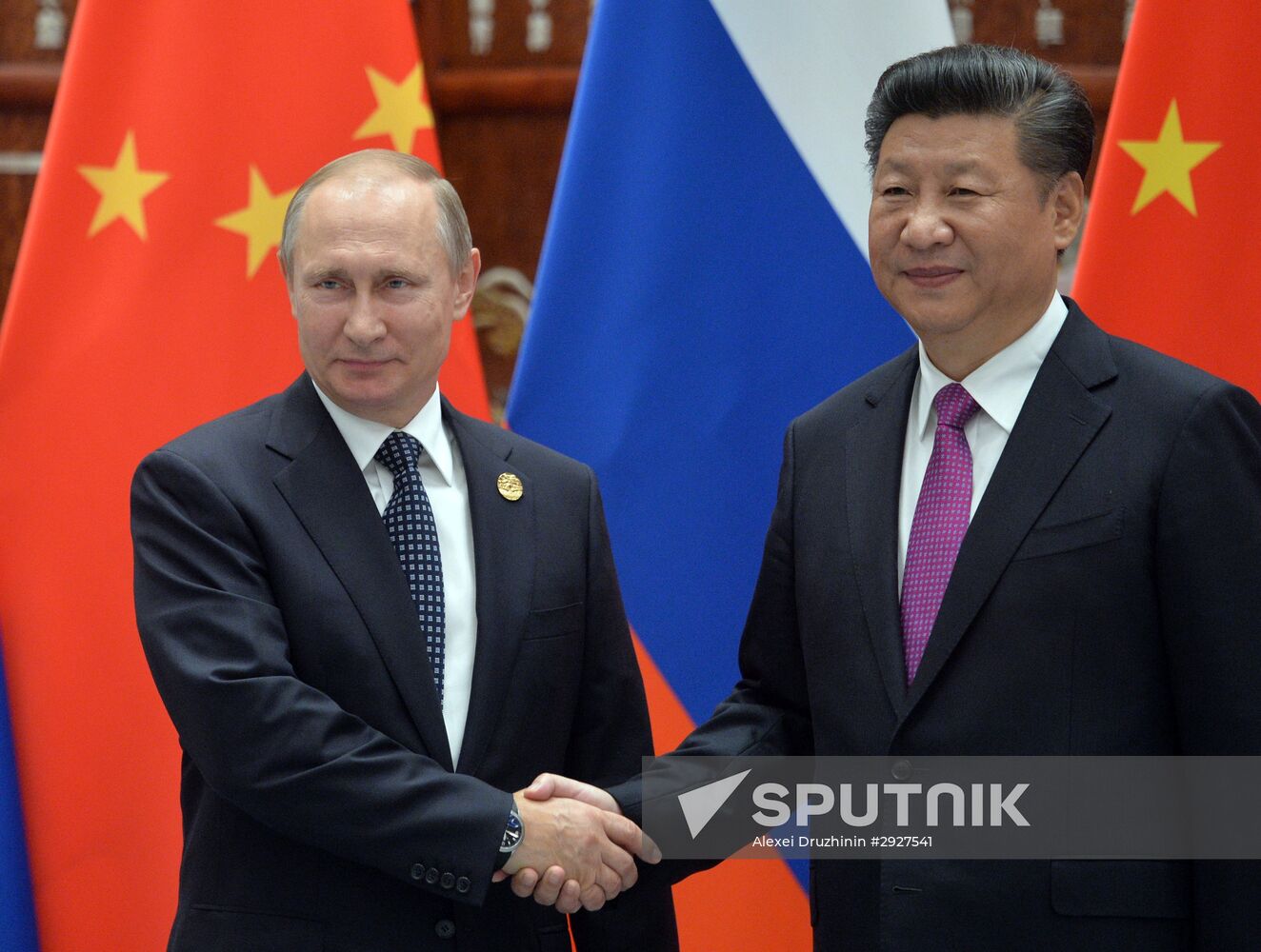 Russian President Vladimir Putin on a visit to China. Day Two