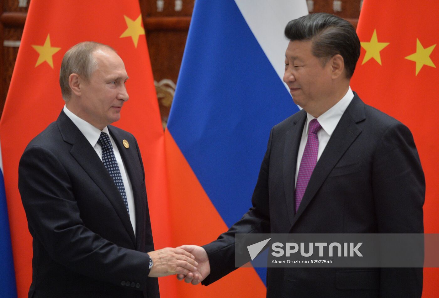 Russian President Vladimir Putin on a visit to China. Day Two