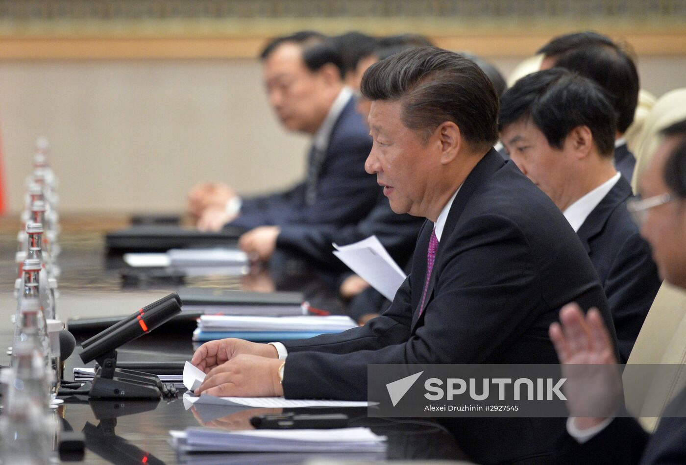 Russian President Vladimir Putin on a visit to China. Day Two