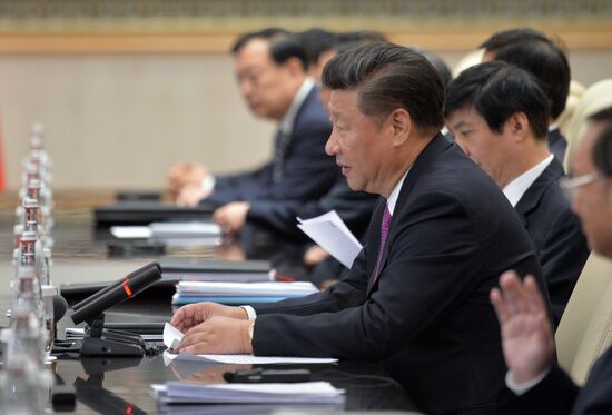 Russian President Vladimir Putin on a visit to China. Day Two