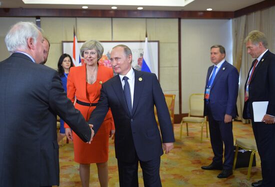 Russian President Vladimir Putin on a visit to China. Day Two
