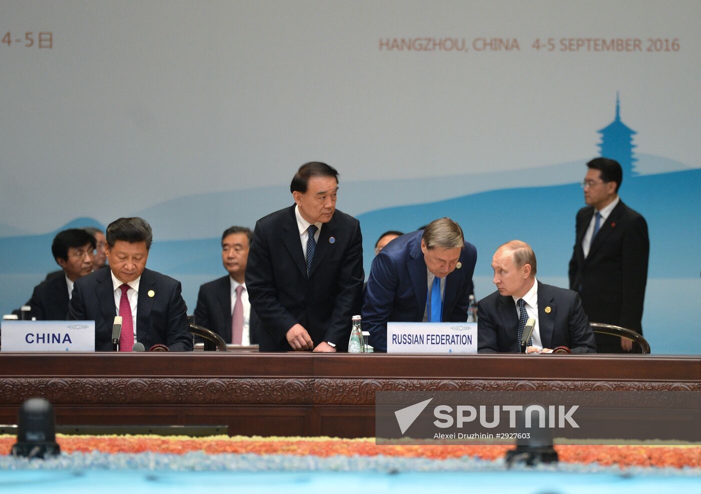 Russian President Vladimir Putin on a visit to China. Day Two