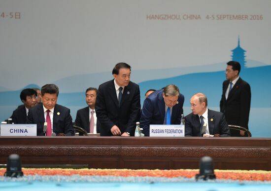 Russian President Vladimir Putin on a visit to China. Day Two