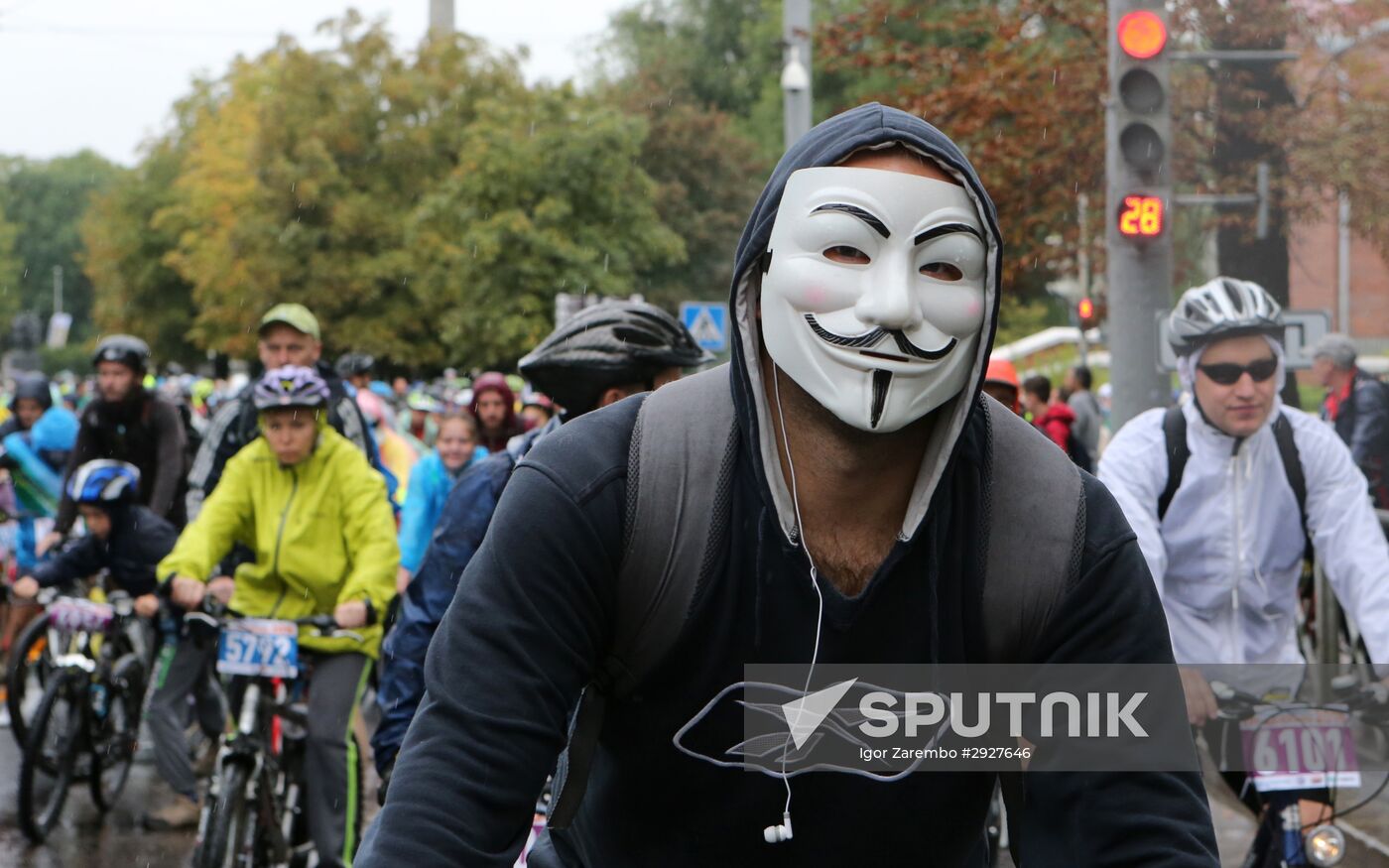 Tour De Krantz cycling event in Kaliningrad