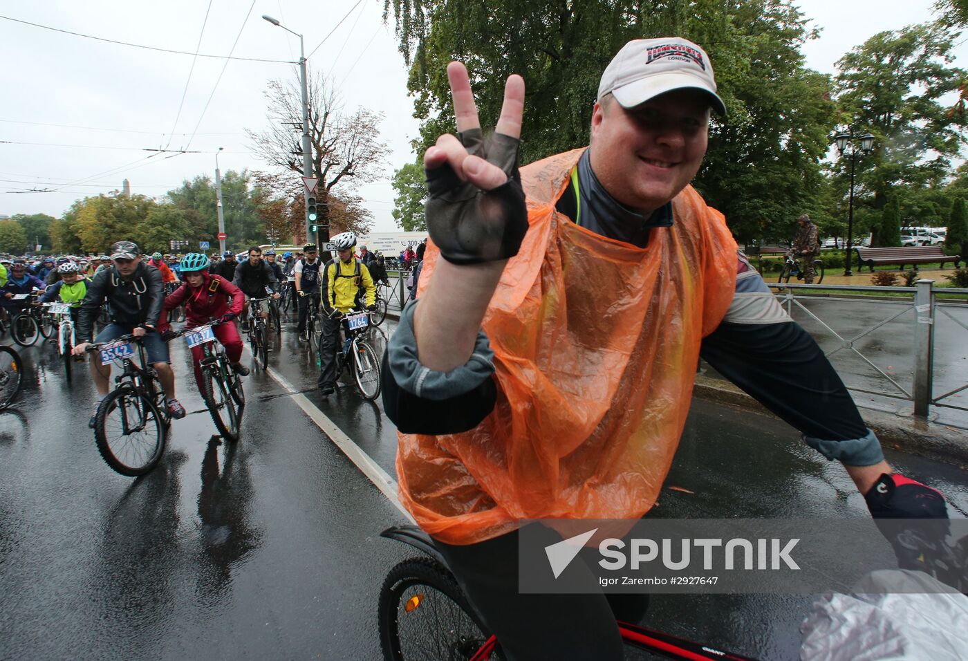 Tour De Krantz cycling event in Kaliningrad