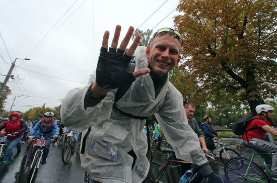 Tour De Krantz cycling event in Kaliningrad