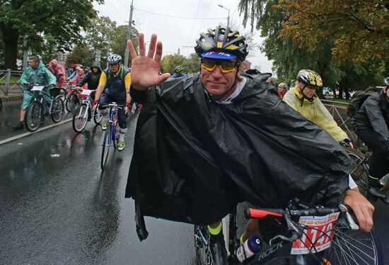 Tour De Krantz cycling event in Kaliningrad