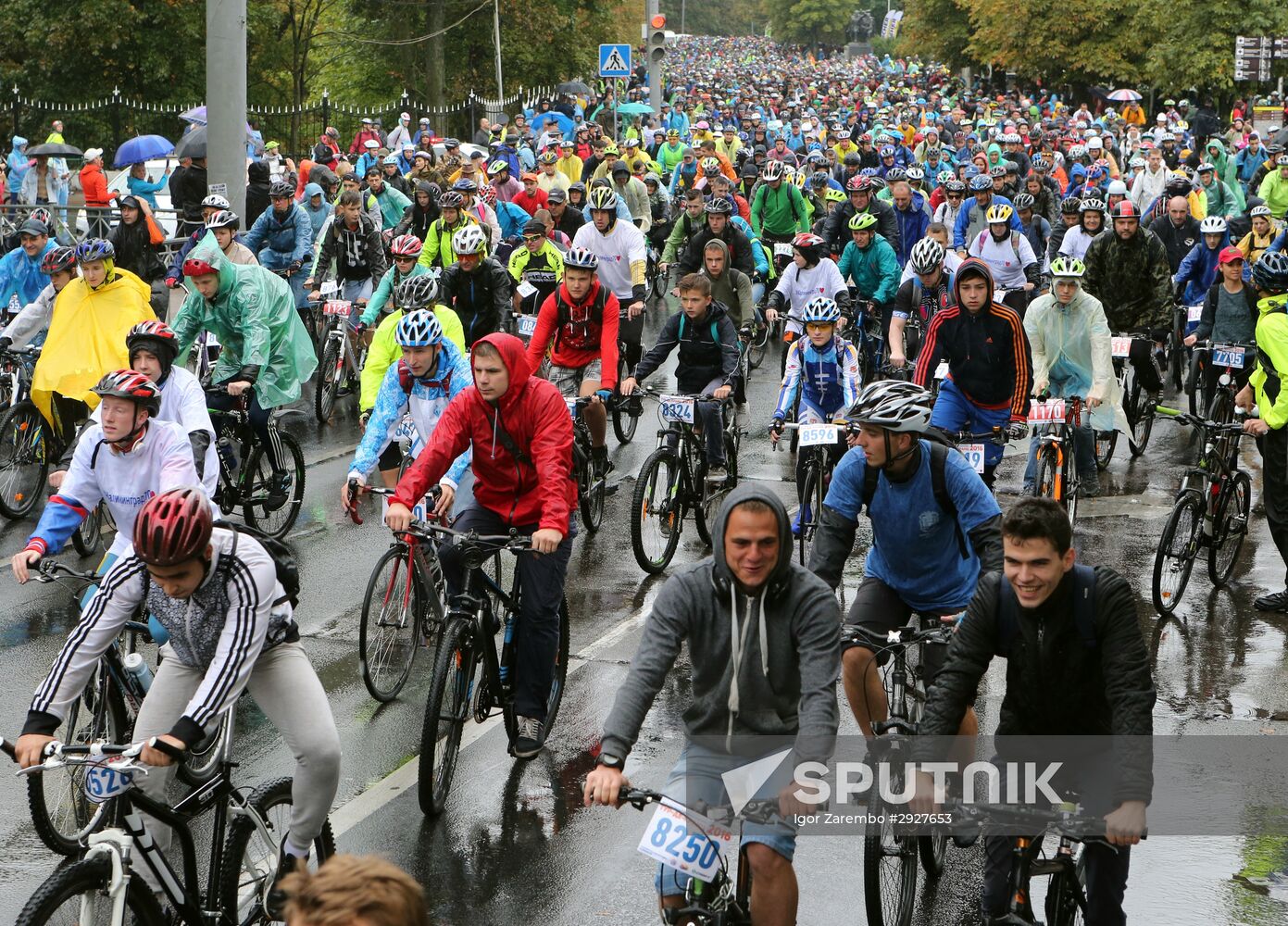 Tour De Krantz cycling event in Kaliningrad