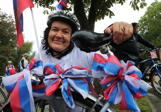Tour De Krantz cycling event in Kaliningrad