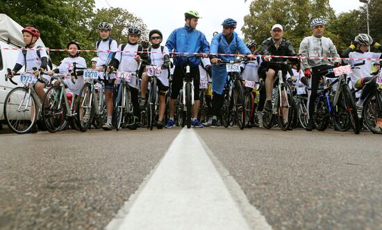 Tour De Krantz cycling event in Kaliningrad