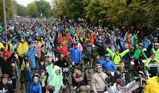 Tour De Krantz cycling event in Kaliningrad